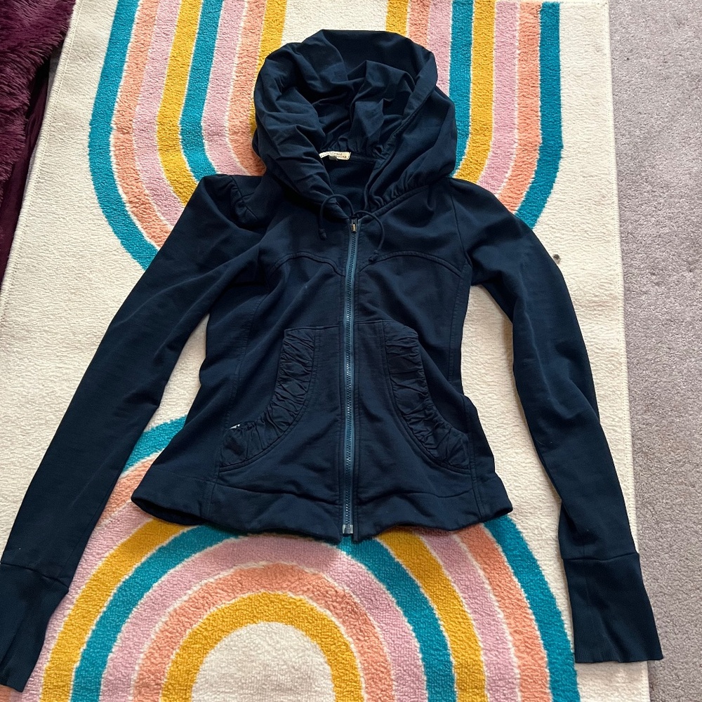 Prairie Underground Cloak Hoodie Navy Sm